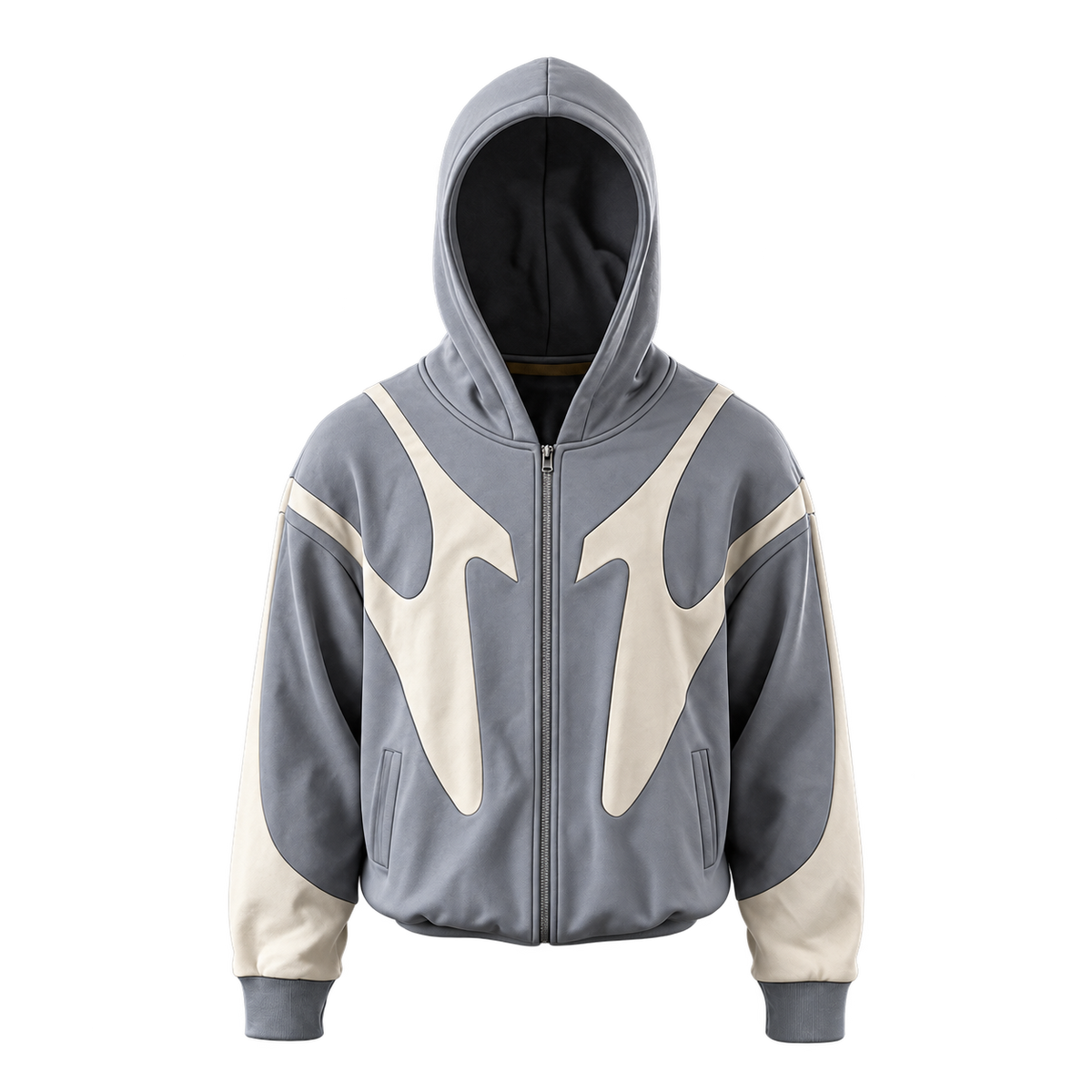 Volt Panel Jacket — ash, front