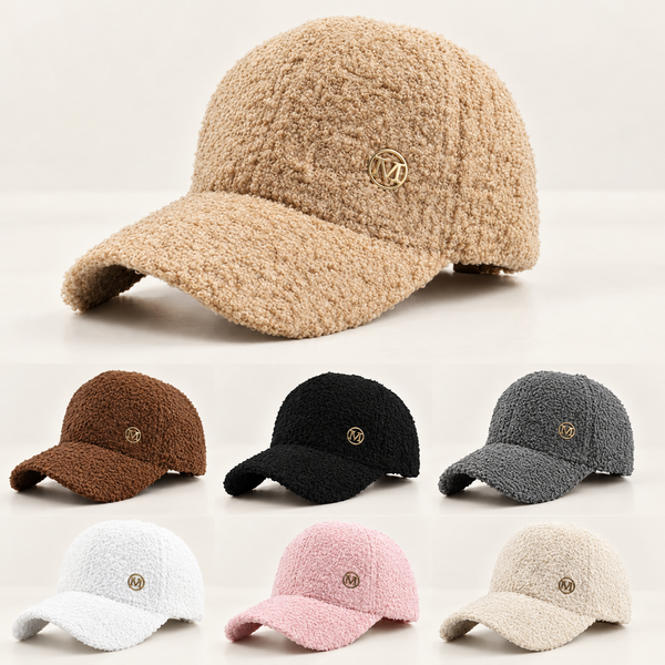 Teddy Fleece Baseball Cap