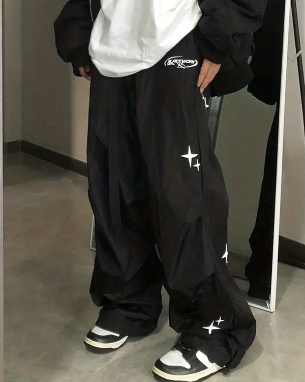 OFFSEAL Y2K Parachute Pants 2