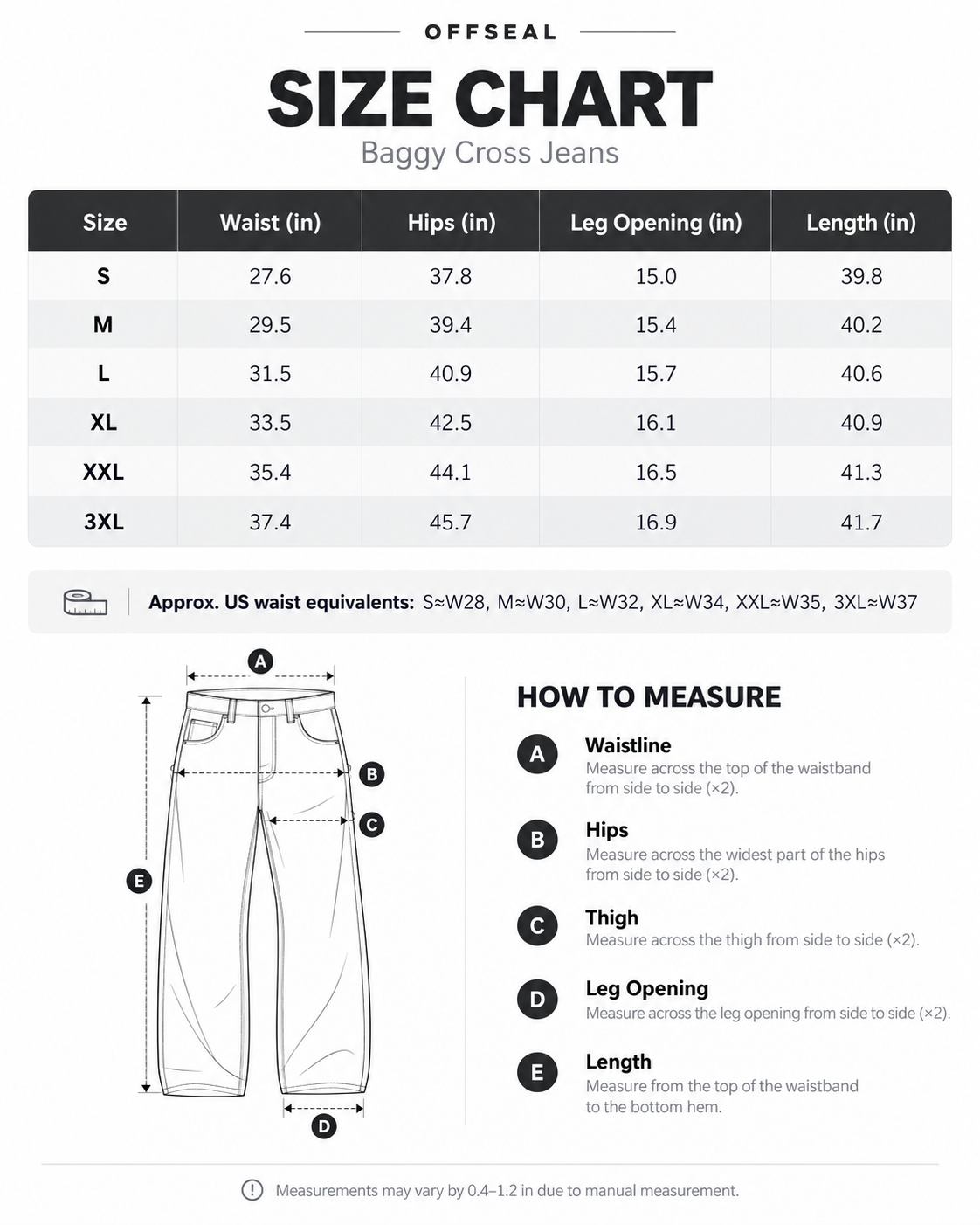 Baggy Cross Jeans