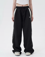 OFFSEAL Y2K Baggy Black Joggers