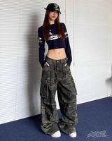OFFSEAL Baggy Camo Cargo Pants