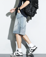 OFFSEAL Y2K Men's Baggy Denim Shorts