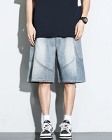 OFFSEAL Y2K Men's Baggy Denim Shorts