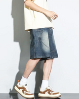 OFFSEAL Y2K Men's Baggy Denim Shorts
