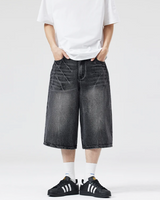 OFFSEAL Men's Baggy Jean Shorts