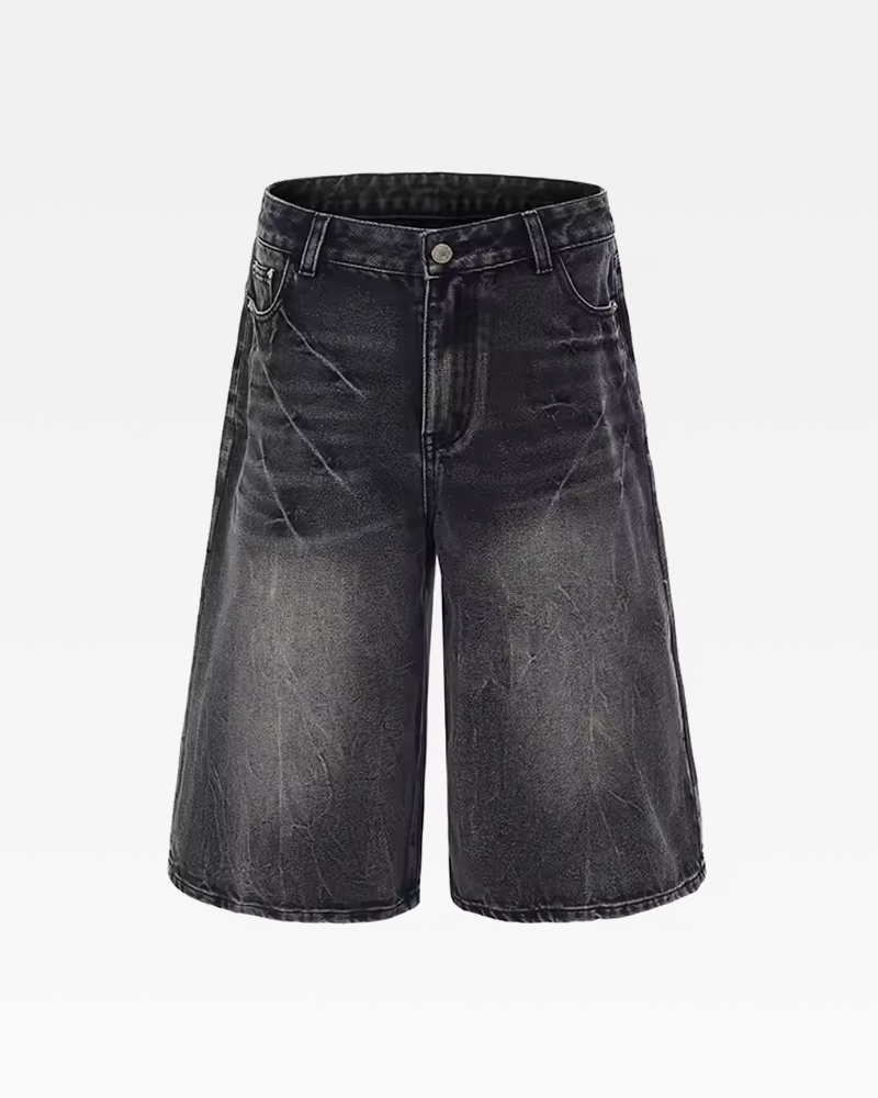 OFFSEAL Men's Baggy Jean Shorts