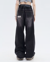 OFFSEAL Y2K Women's Baggy Ripped Jeans