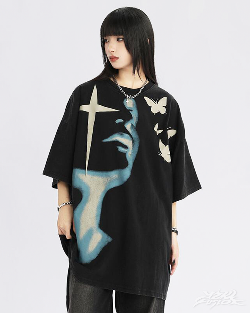 OFFSEAL Y2K Baggy Shirt