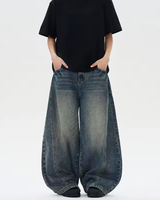 OFFSEAL Y2K Baggy Wide Leg Jeans