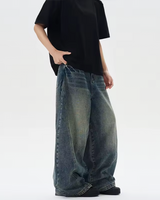 OFFSEAL Y2K Baggy Wide Leg Jeans