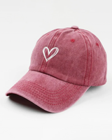 OFFSEAL Y2K Baseball Cap with Heart