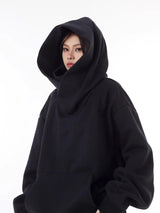 Shroud Hoodie med Høj Hals