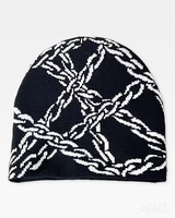 OFFSEAL Beanie with Chains