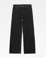 OFFSEAL Black Baggy Jeans Men