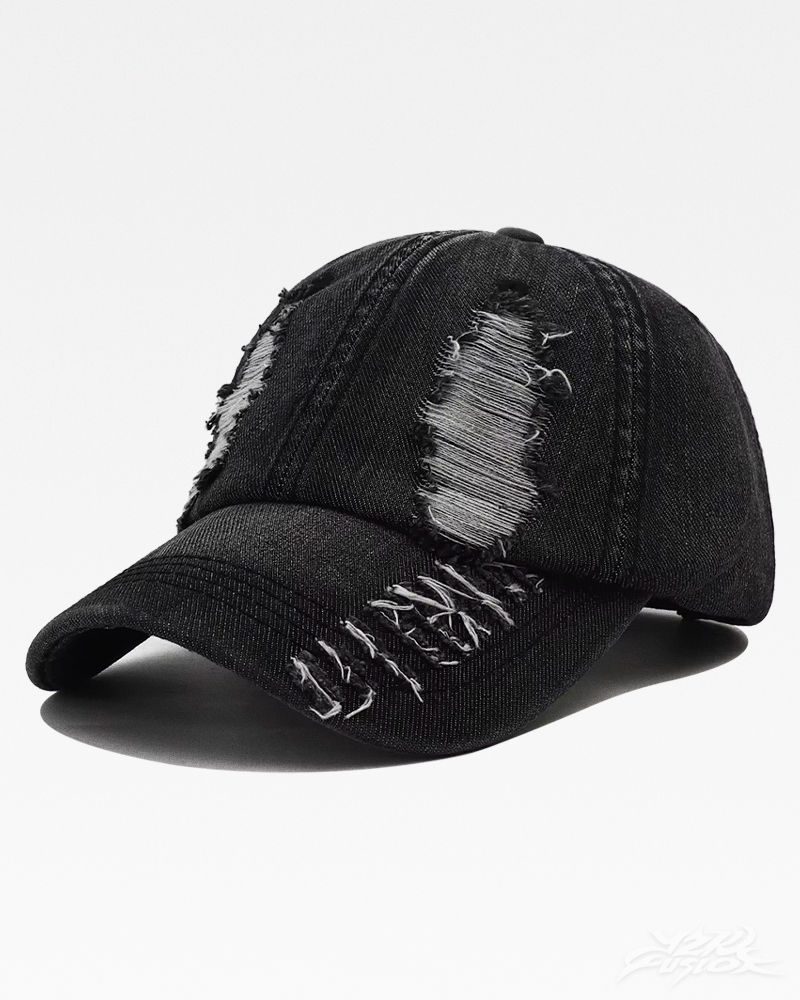 OFFSEAL Black Distressed Cap