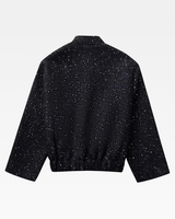 OFFSEAL Black Glitter Jacket