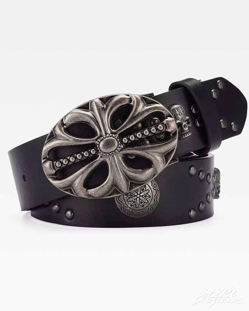 OFFSEAL Black Grunge Belt