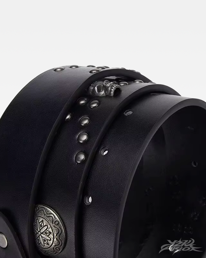 OFFSEAL Black Grunge Belt