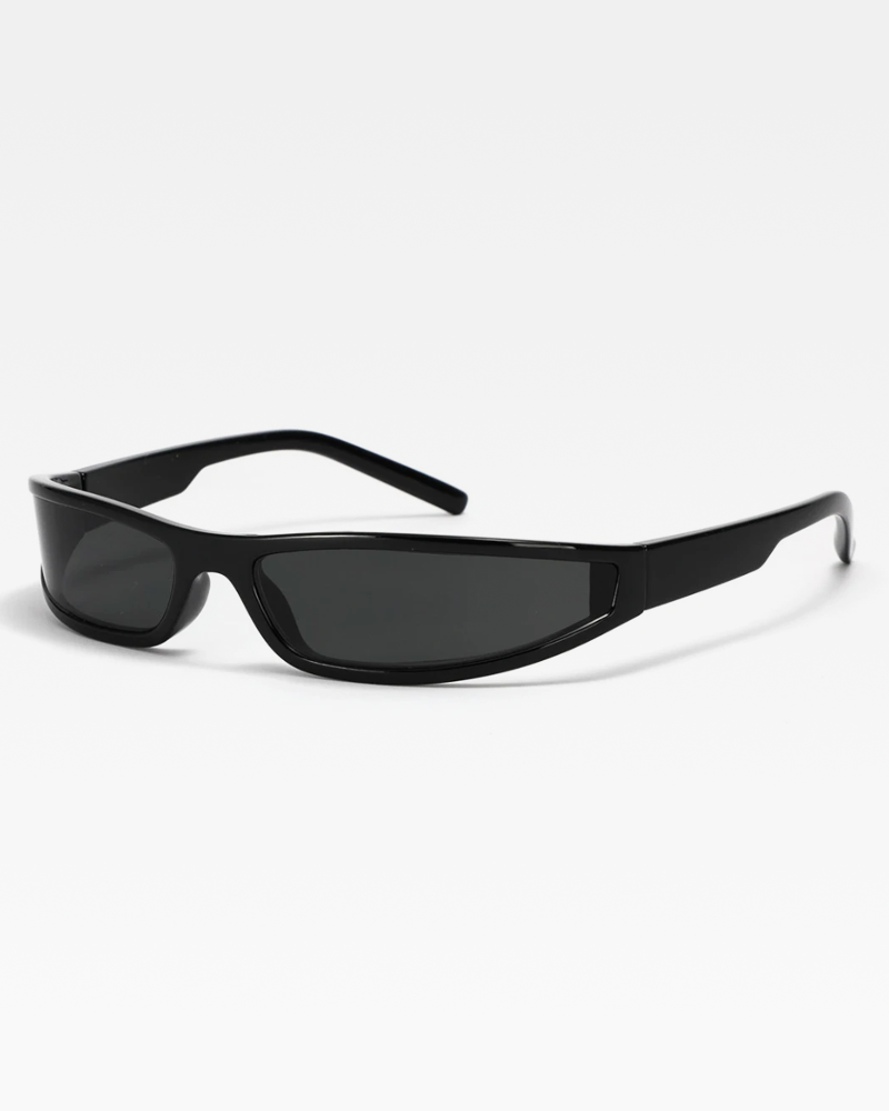 OFFSEAL Black Wrap Around Sunglasses