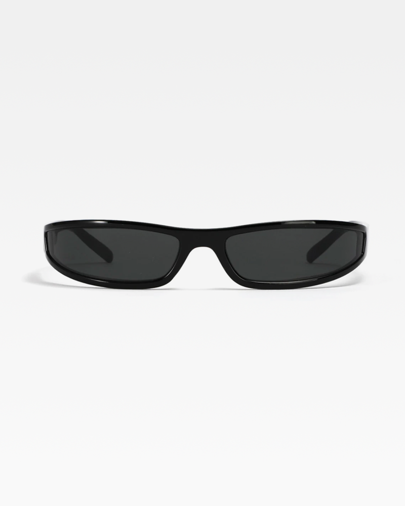 OFFSEAL Black Wrap Around Sunglasses