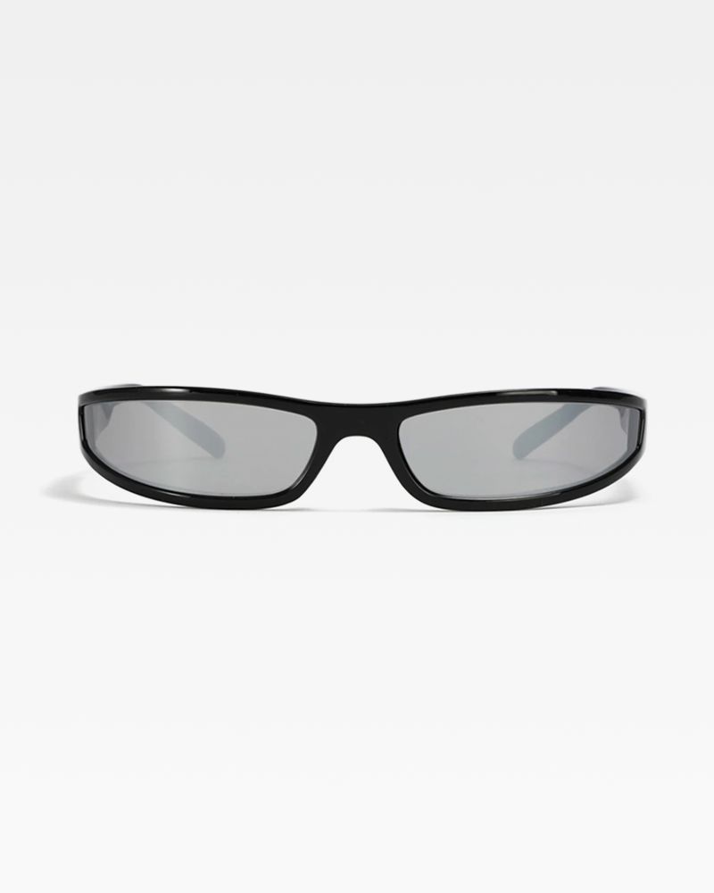 OFFSEAL Black Wrap Around Sunglasses