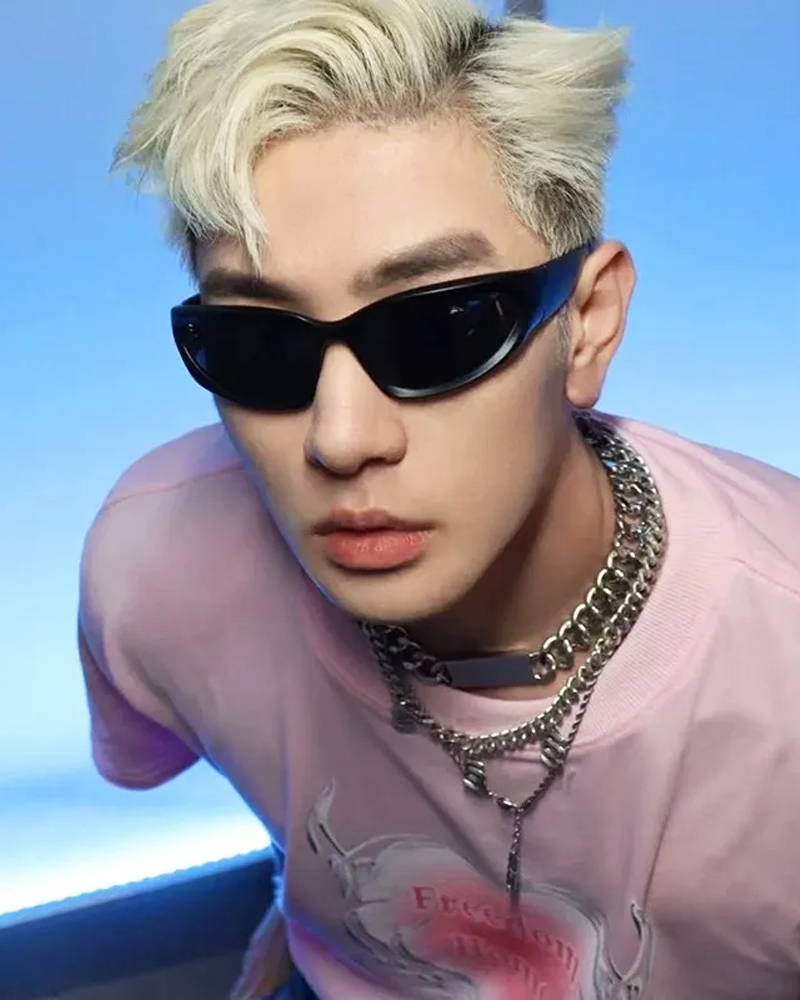 OFFSEAL Y2K Black Sunglasses