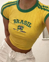 OFFSEAL Brasil Crop Top