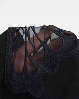 OFFSEAL Butterfly Cut Out Pants