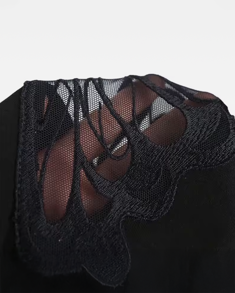 OFFSEAL Butterfly Cut Out Pants