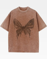 OFFSEAL Butterfly Oversized Shirt