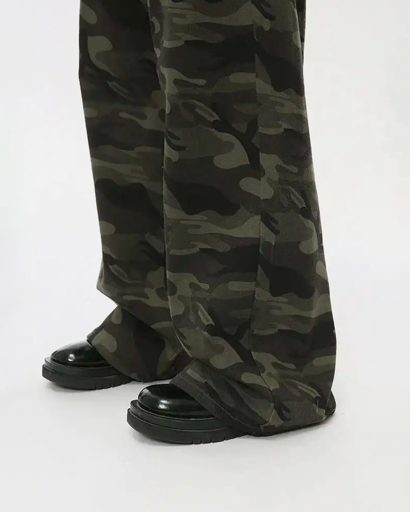 OFFSEAL Y2K Camo Baggy Pants