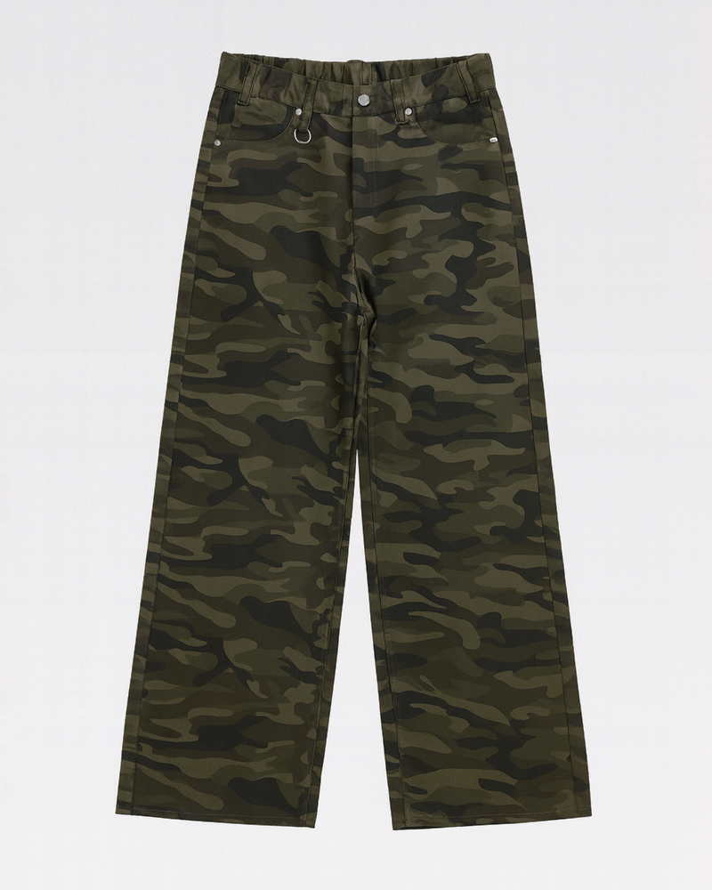 OFFSEAL Y2K Camo Baggy Pants