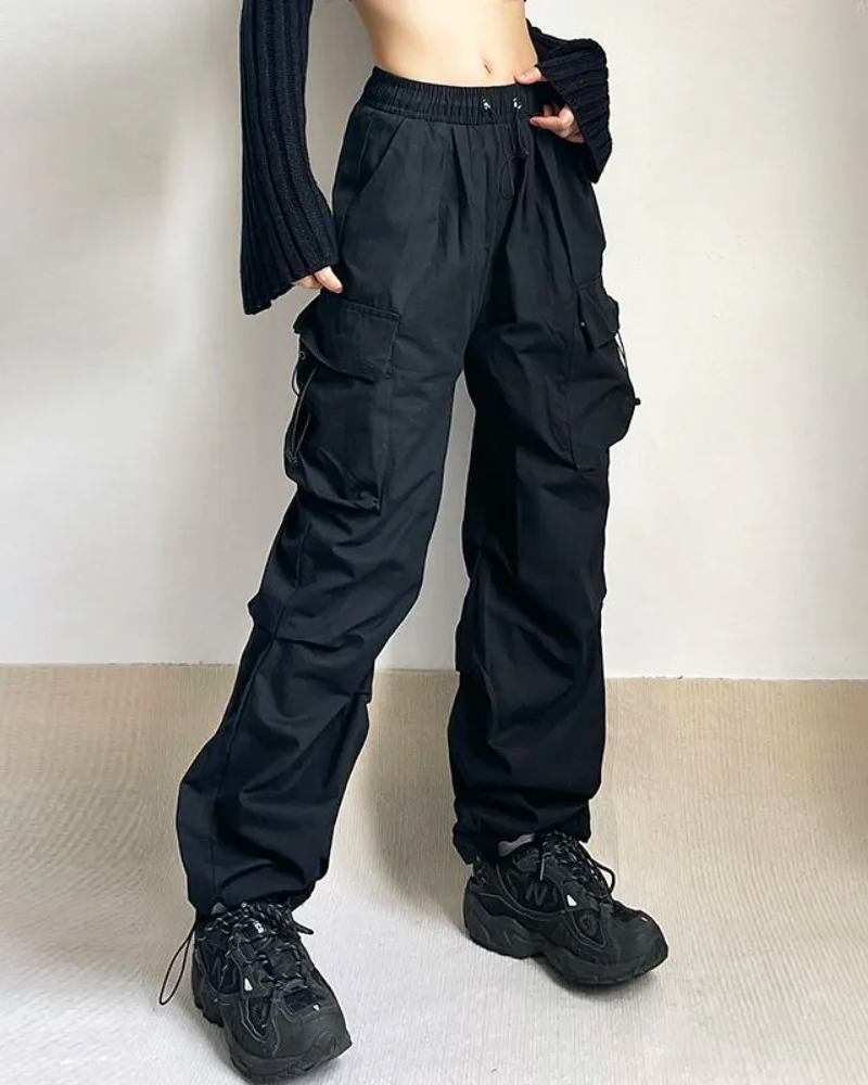 OFFSEAL Cargo Parachute Pants