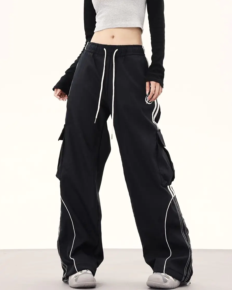 OFFSEAL Cargo Track Pants Women