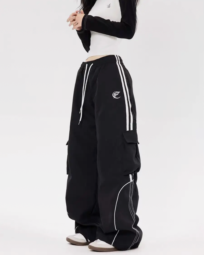 OFFSEAL Cargo Track Pants Women