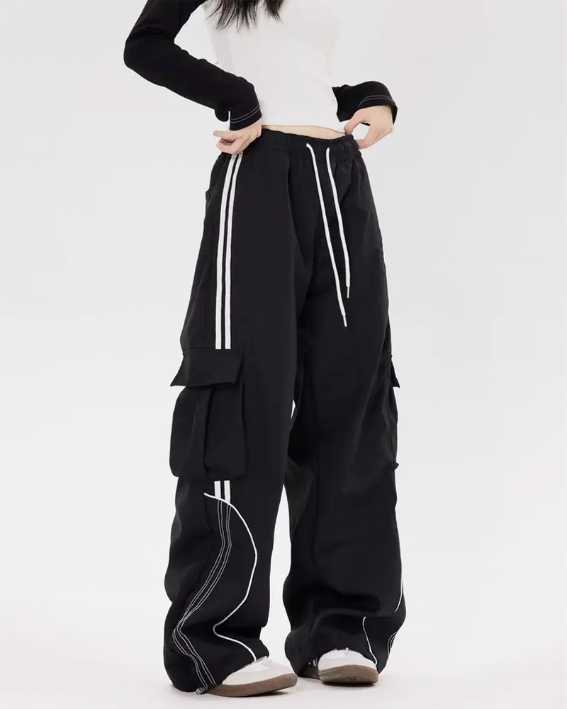 OFFSEAL Cargo Track Pants Women