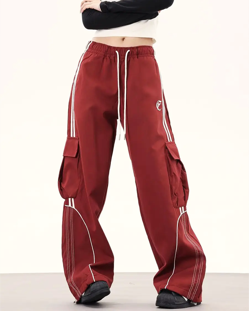OFFSEAL Cargo Track Pants Women