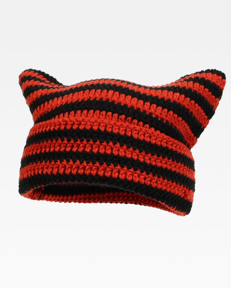 OFFSEAL Y2K Cat Ear Beanie