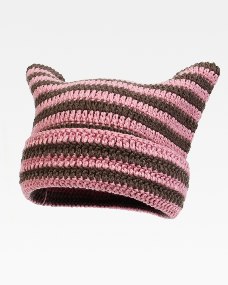 OFFSEAL Y2K Cat Ear Beanie