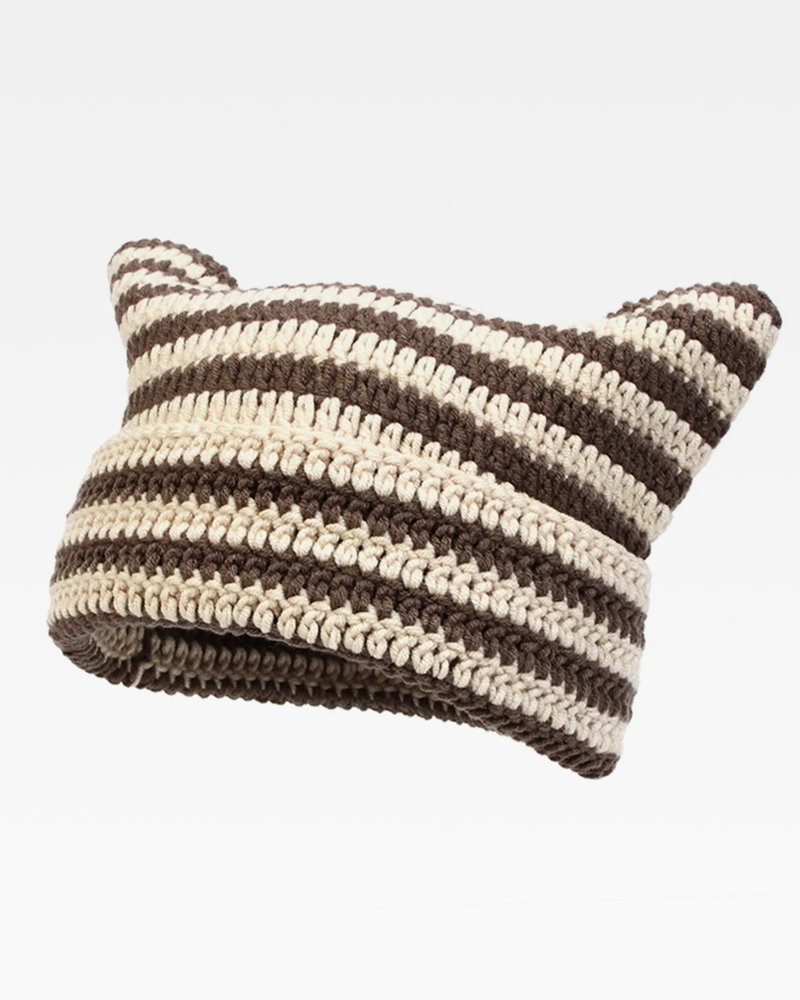 OFFSEAL Y2K Cat Ear Beanie