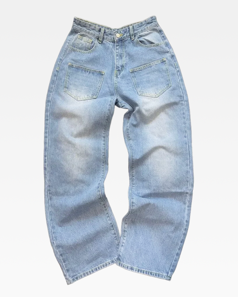OFFSEAL Cherry Blossom Jeans