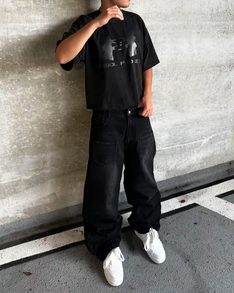 OFFSEAL Cherry Blossom Jeans