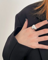 OFFSEAL Chunky Heart Ring