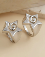 OFFSEAL Chunky Star Ring