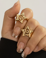 OFFSEAL Chunky Star Ring