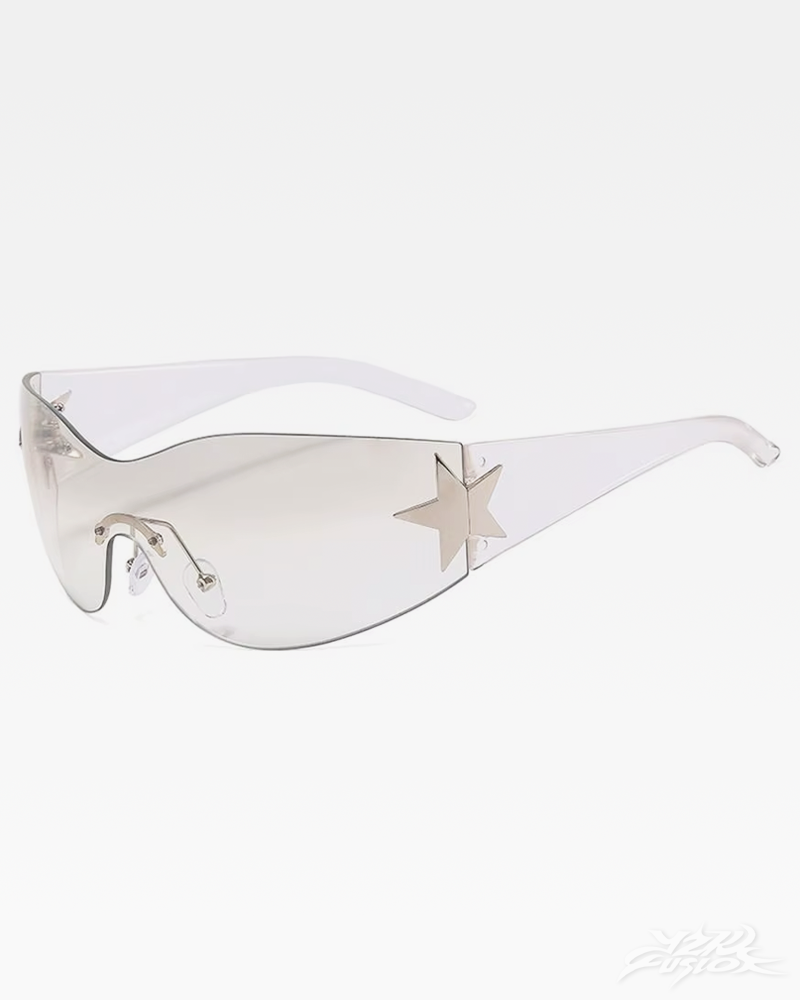 OFFSEAL Y2K Clear Sunglasses