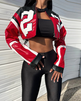 OFFSEAL Cropped Racing Jacket