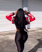 OFFSEAL Cropped Racing Jacket