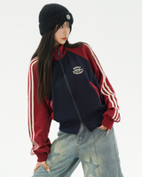 OFFSEAL Cropped Track Jacket